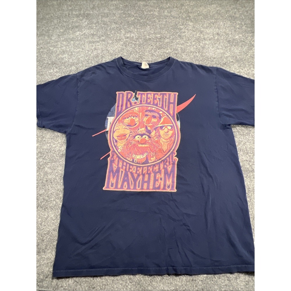 Vintage 90s/Y2K The Muppets Dr. Teeth and the Electric Mayhem T-Shirt - Men's L